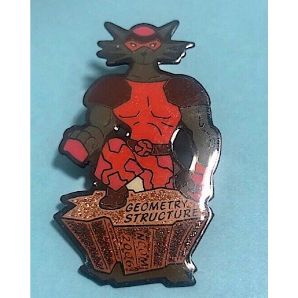 North Carolina  NC OM,2006 Odyssey of The Minds Fantasy Anime Character Pin